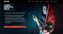 Desktop Screenshot of laurencharlotteviolin.com